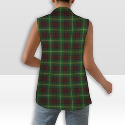 ScotsTee Shop Scottish Martin Women's Tartan Sleeveless Blazer Suit Vest
