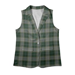 ScotsTee Shop Scottish Kelso Women's Tartan Sleeveless Blazer Suit Vest