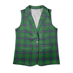 ScotsTee Shop Scottish Washington State Women's Tartan Sleeveless Blazer Suit Vest
