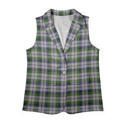 ScotsTee Shop Scottish MacCracken Dress Women's Tartan Sleeveless Blazer Suit Vest