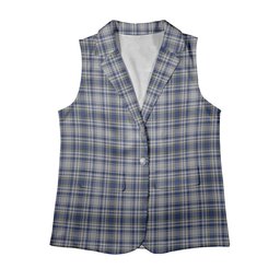 ScotsTee Shop Scottish Yorkshire, The Spirit of Women's Tartan Sleeveless Blazer Suit Vest