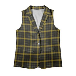 ScotsTee Shop Scottish Raeburn Women's Tartan Sleeveless Blazer Suit Vest