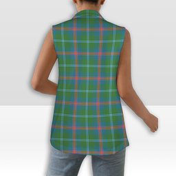 ScotsTee Shop Scottish Young Ancient Women's Tartan Sleeveless Blazer Suit Vest