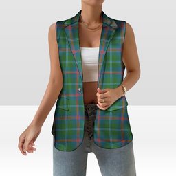 ScotsTee Shop Scottish Young Ancient Women's Tartan Sleeveless Blazer Suit Vest