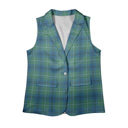 ScotsTee Shop Scottish Oliphant Ancient Women's Tartan Sleeveless Blazer Suit Vest