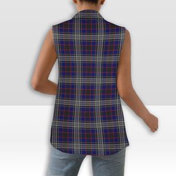 ScotsTee Shop Scottish Yates Women's Tartan Sleeveless Blazer Suit Vest
