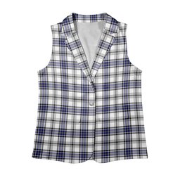 ScotsTee Shop Scottish Hannay Modern Women's Tartan Sleeveless Blazer Suit Vest