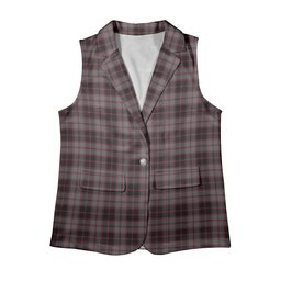 ScotsTee Shop Scottish MacPherson Hunting Women's Tartan Sleeveless Blazer Suit Vest