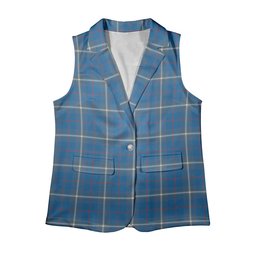 ScotsTee Shop Scottish McRae of America Ancient Women's Tartan Sleeveless Blazer Suit Vest