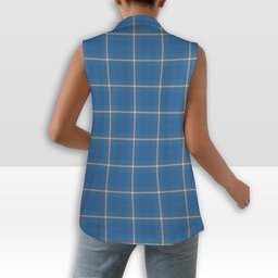 ScotsTee Shop Scottish McRae of America Ancient Women's Tartan Sleeveless Blazer Suit Vest