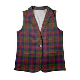 ScotsTee Shop Scottish Tennant SC Women's Tartan Sleeveless Blazer Suit Vest