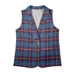 ScotsTee Shop Scottish Greer Women's Tartan Sleeveless Blazer Suit Vest