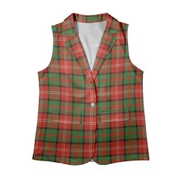 ScotsTee Shop Scottish Nisbet Ancient Women's Tartan Sleeveless Blazer Suit Vest