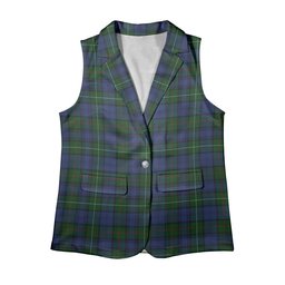 ScotsTee Shop Scottish MacKenzie Vestiarium Scoticum Women's Tartan Sleeveless Blazer Suit Vest