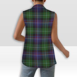 ScotsTee Shop Scottish Rankin Dalgleish  2 Women's Tartan Sleeveless Blazer Suit Vest