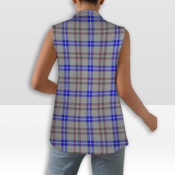 ScotsTee Shop Scottish Yes Scotland Women's Tartan Sleeveless Blazer Suit Vest