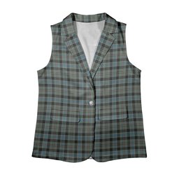 ScotsTee Shop Scottish Ogilvie of Inverarity – VS 1 Women's Tartan Sleeveless Blazer Suit Vest