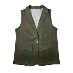 ScotsTee Shop Scottish MacNachten Hunting Women's Tartan Sleeveless Blazer Suit Vest