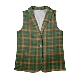 ScotsTee Shop Scottish McShane Women's Tartan Sleeveless Blazer Suit Vest