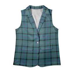 ScotsTee Shop Scottish Thompson Ancient Women's Tartan Sleeveless Blazer Suit Vest
