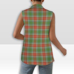 ScotsTee Shop Scottish Muirhead Ancient Women's Tartan Sleeveless Blazer Suit Vest