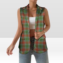 ScotsTee Shop Scottish Muirhead Ancient Women's Tartan Sleeveless Blazer Suit Vest
