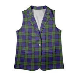 ScotsTee Shop Scottish Newman SC Women's Tartan Sleeveless Blazer Suit Vest