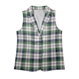 ScotsTee Shop Scottish Mcnaghten Dress Modern Women's Tartan Sleeveless Blazer Suit Vest
