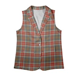 ScotsTee Shop Scottish Muirhead Hunting Ancient Women's Tartan Sleeveless Blazer Suit Vest