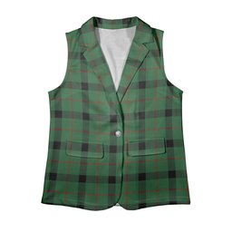 ScotsTee Shop Scottish Kincaid Modern Women's Tartan Sleeveless Blazer Suit Vest