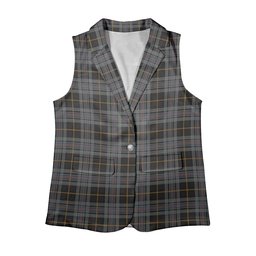 ScotsTee Shop Scottish Turnbull, Dress Bruce Women's Tartan Sleeveless Blazer Suit Vest