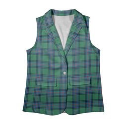 ScotsTee Shop Scottish Shaw Ancient Women's Tartan Sleeveless Blazer Suit Vest