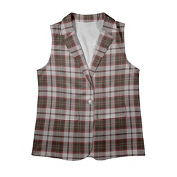 ScotsTee Shop Scottish Scott Dress Women's Tartan Sleeveless Blazer Suit Vest