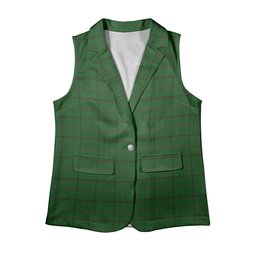 ScotsTee Shop Scottish Mar Tribe Women's Tartan Sleeveless Blazer Suit Vest
