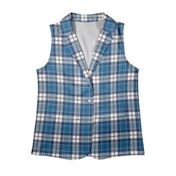 ScotsTee Shop Scottish Hutton SC Women's Tartan Sleeveless Blazer Suit Vest