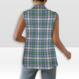 ScotsTee Shop Scottish McDowell Ancient Women's Tartan Sleeveless Blazer Suit Vest
