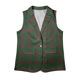 ScotsTee Shop Scottish Matheson Hunting Highland Society of London Women's Tartan Sleeveless Blazer Suit Vest