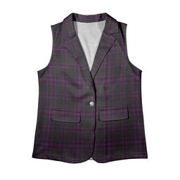 ScotsTee Shop Scottish Leonard Hunting Women's Tartan Sleeveless Blazer Suit Vest