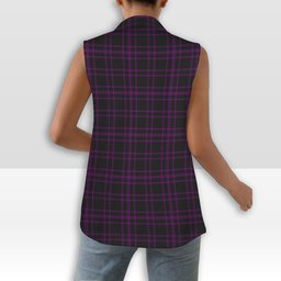 ScotsTee Shop Scottish Leonard Hunting Women's Tartan Sleeveless Blazer Suit Vest