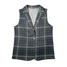 ScotsTee Shop Scottish MacKenzie Dress 2 Women's Tartan Sleeveless Blazer Suit Vest