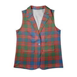 ScotsTee Shop Scottish McColl Old Ancient Women's Tartan Sleeveless Blazer Suit Vest
