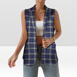 ScotsTee Shop Scottish Sinclair Dress Dance Women's Tartan Sleeveless Blazer Suit Vest