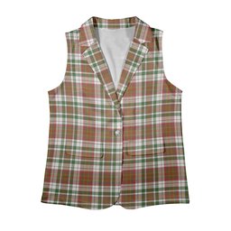 ScotsTee Shop Scottish McAlister Dress Ancient Women's Tartan Sleeveless Blazer Suit Vest