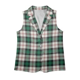 ScotsTee Shop Scottish Ross Arisaid Modern Women's Tartan Sleeveless Blazer Suit Vest