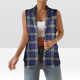 ScotsTee Shop Scottish Sinclair Dress Women's Tartan Sleeveless Blazer Suit Vest