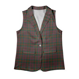 ScotsTee Shop Scottish Matheson Hunting STS incomplete sett Women's Tartan Sleeveless Blazer Suit Vest