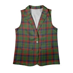ScotsTee Shop Scottish MacNett Women's Tartan Sleeveless Blazer Suit Vest