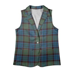 ScotsTee Shop Scottish McNeacail Hunting Women's Tartan Sleeveless Blazer Suit Vest