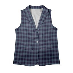 ScotsTee Shop Scottish Roberts of Wales Women's Tartan Sleeveless Blazer Suit Vest