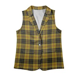 ScotsTee Shop Scottish MacLeod 1831 Women's Tartan Sleeveless Blazer Suit Vest